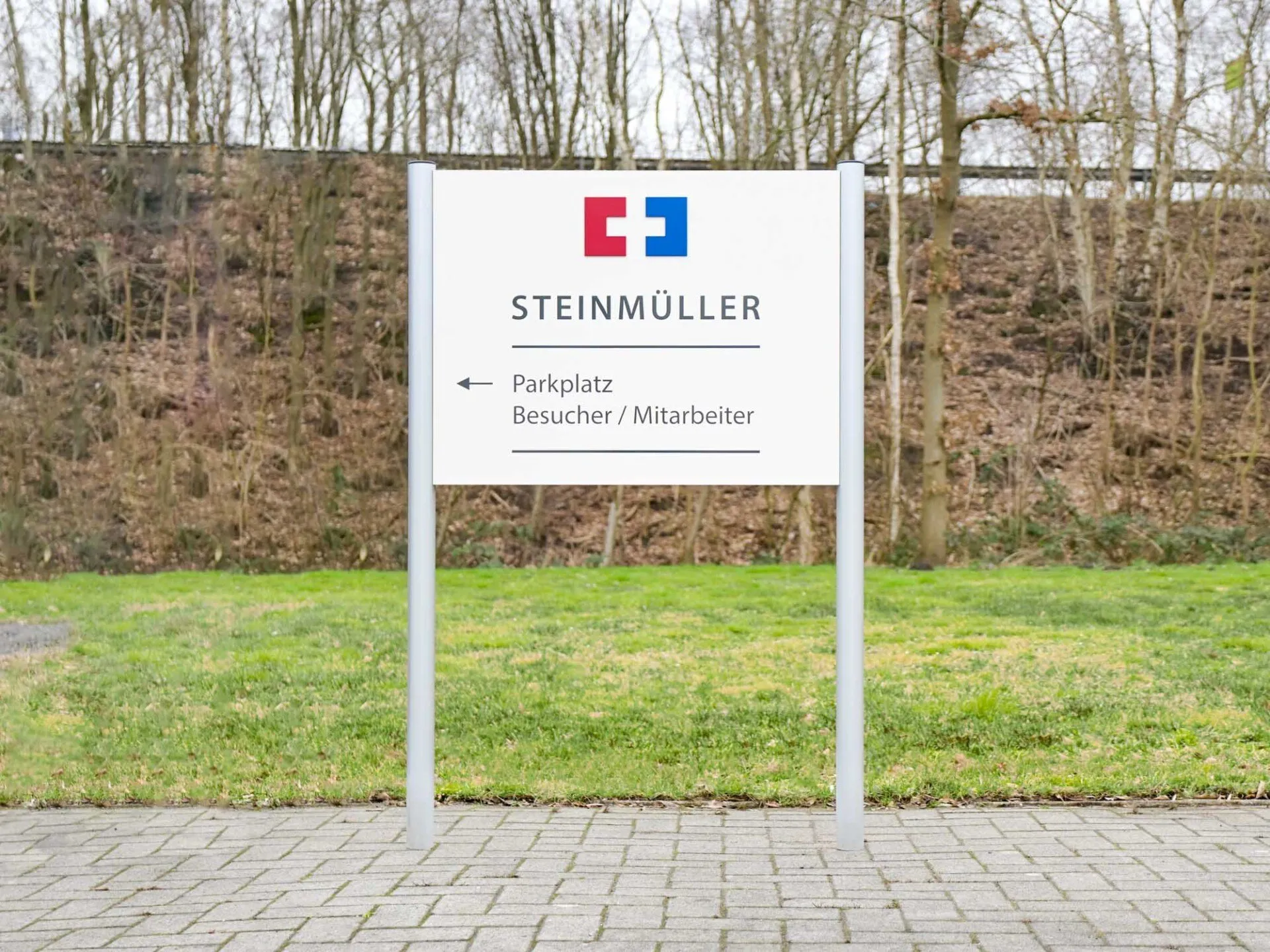 Standschild Steinmüller