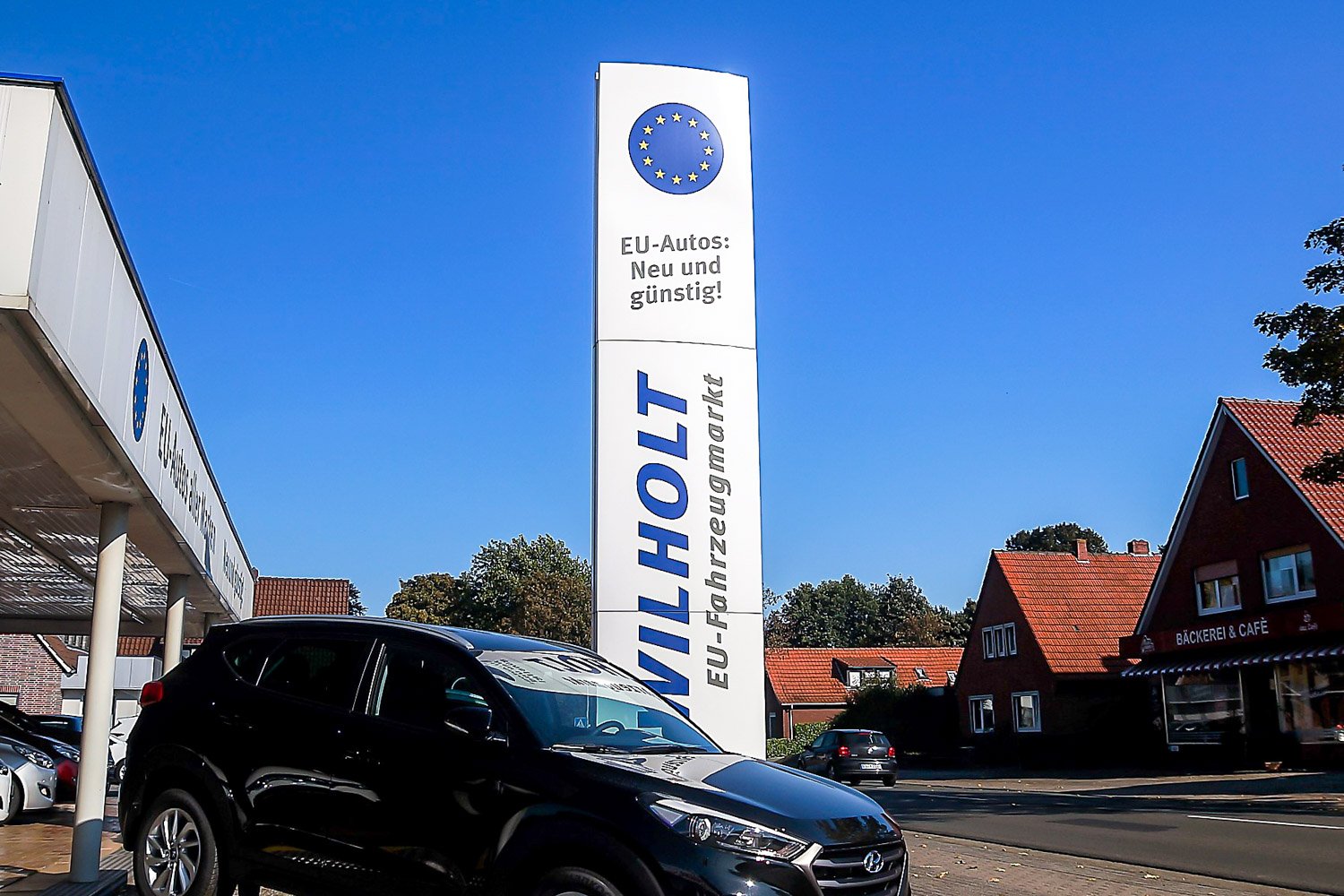 Werbepylon Wilholt 