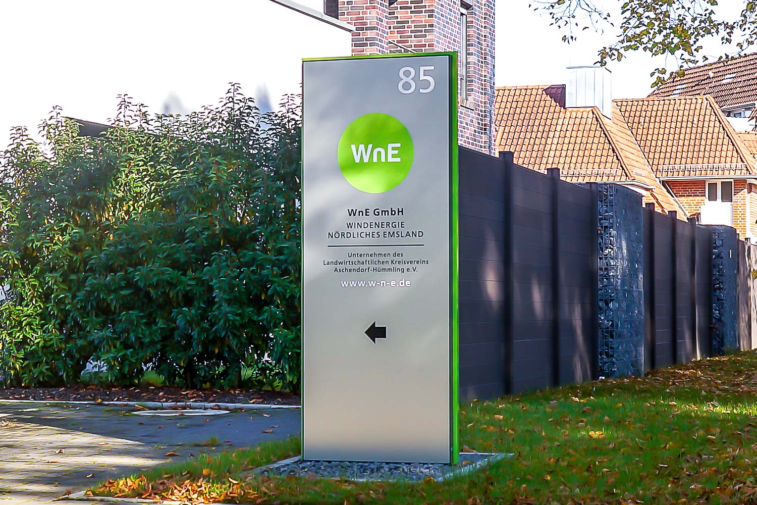 Werbepylone WnE